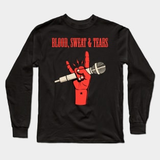 BLOOD SWEAT TEARS BAND Long Sleeve T-Shirt